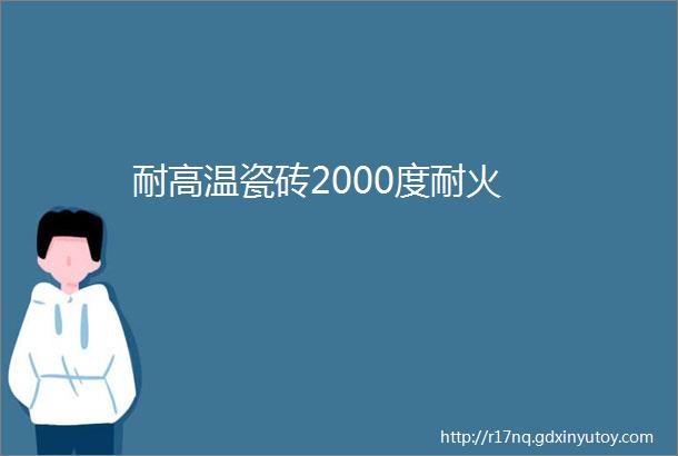 耐高温瓷砖2000度耐火